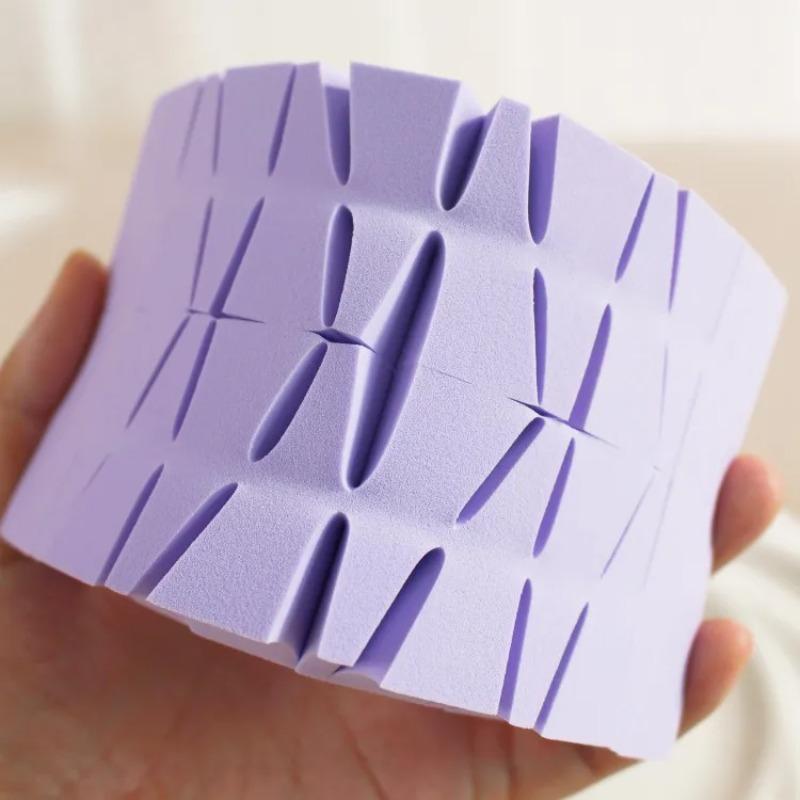 24Pcs Makeup Puff Triangle Face Foundation Cosmetic Women Beauty Makeup Wedges Sponge Wet and Dry Use