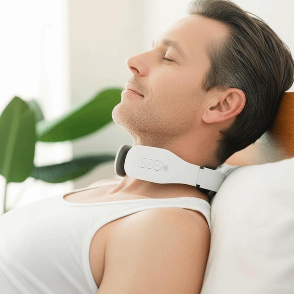 Vibration Electric Neck Massager Low Frequency Cervical Spine Massager Pulse Massager  Office