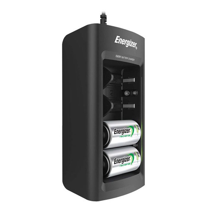 Chargeur De Piles - ENERGIZER - Universal - NiMH - LED Indicateur - 5 Tailles Compatibles
