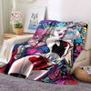 Harley Quinn Flannel Blanket Throw Blanket Soft Warm Sofa Bed Camping Car home Decor Unique Christmas Gift C930377