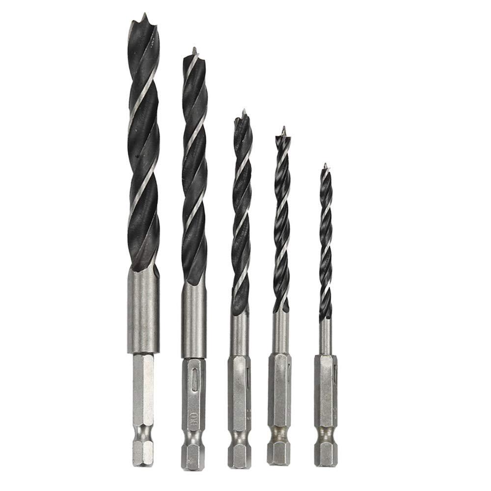 .164 4 mm-19 mm Fit 8-32 Standard Deburring Tool Deburring External Chamfer Tool -10 Inch- Hexagon Through 3//4 1PCS Silver Stainless Steel Remove Burr Tools for Drill Bit .750