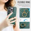 Magnetic Wireless Charging Flip Leather Phone Case For iPhone 17 Pro Max 16E 16 Plus 15 14 13 12 MagSafe Wallet Card Cover Coque