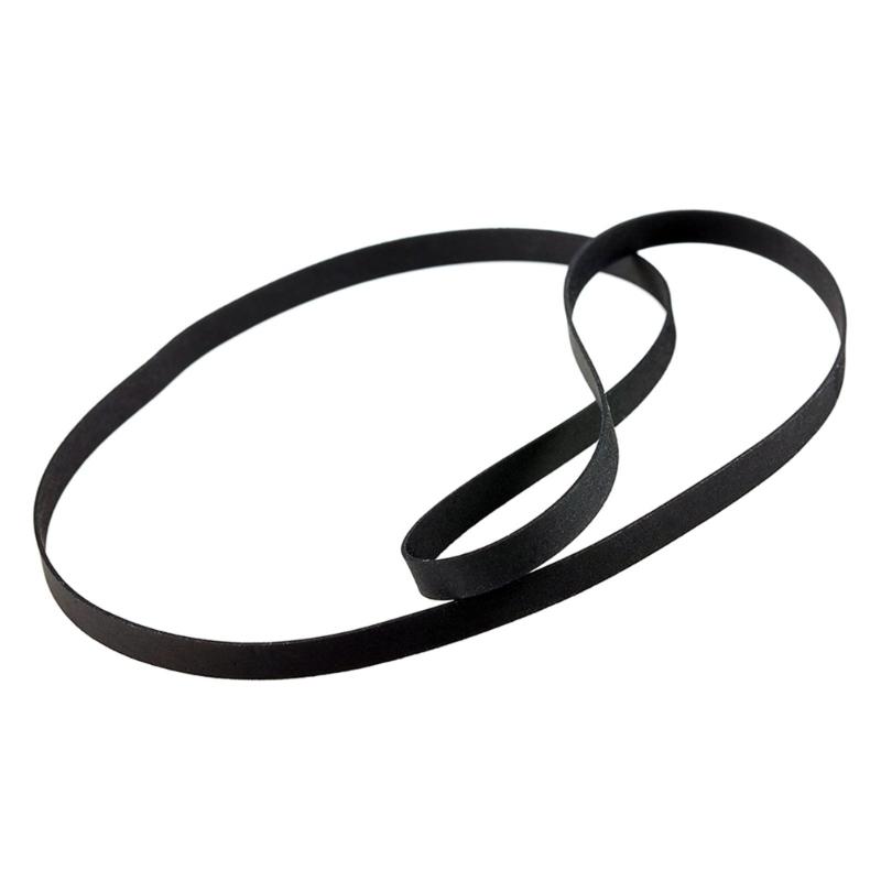 Stable Rubber Drive Belt Black Rubber Record Player Belt with Good Elasticities for Record Player Acoustic Equipment