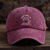 Lustige Buchstaben Katze Print Baseballkappe Unisex Outdoor Hut Mode Vielseitig Schirmmütze Trend