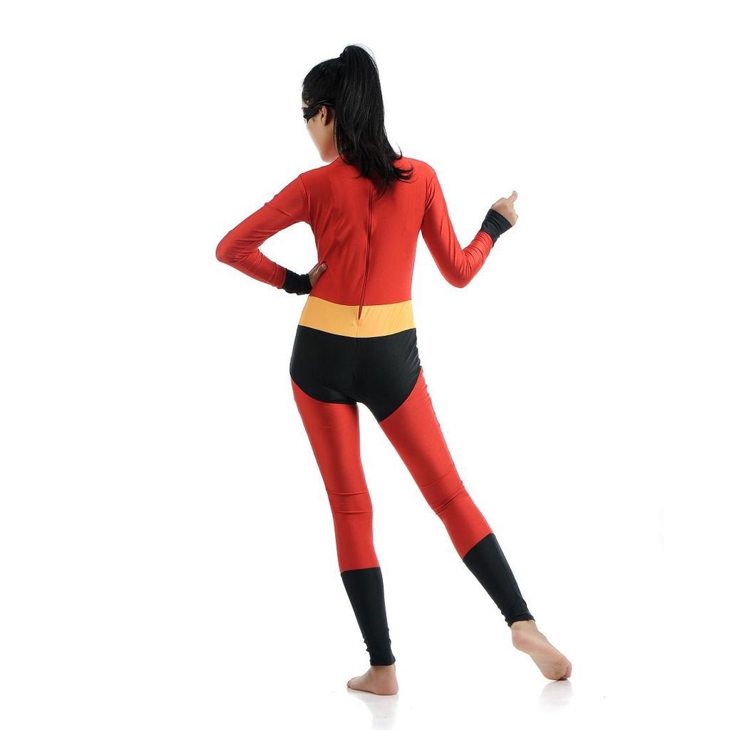 Costumes Incredibles Woman Man Boys Girls Halloween Party Cosplay With 2pcs Mask