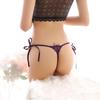 Sexy lace lace briefs crotch G-string ladies perspective T low waist pants temptation EMA