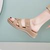 2025 Summer Thick-Soled Sandals For Women Casual And Comfortable Large Size Simple And Versatile Slippers Free To Exercise