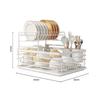Nordic Style Single-Tier Dish Drainer Rack