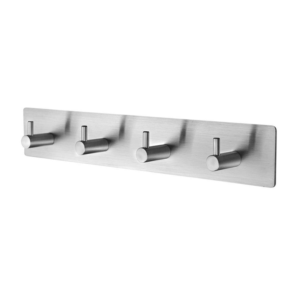 

Stainless Steel Towel Family Robes Hat Bag Key Glue Kitchen Kitchen Wall Hook