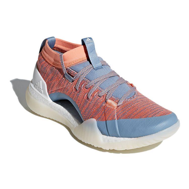 adidas Pureboost X Trainer 3.0 Comprehensive Non-Slip Wear-Resistant Breathable Low-Top Training Shoes Women Sneaker Pink Blue White CG3526