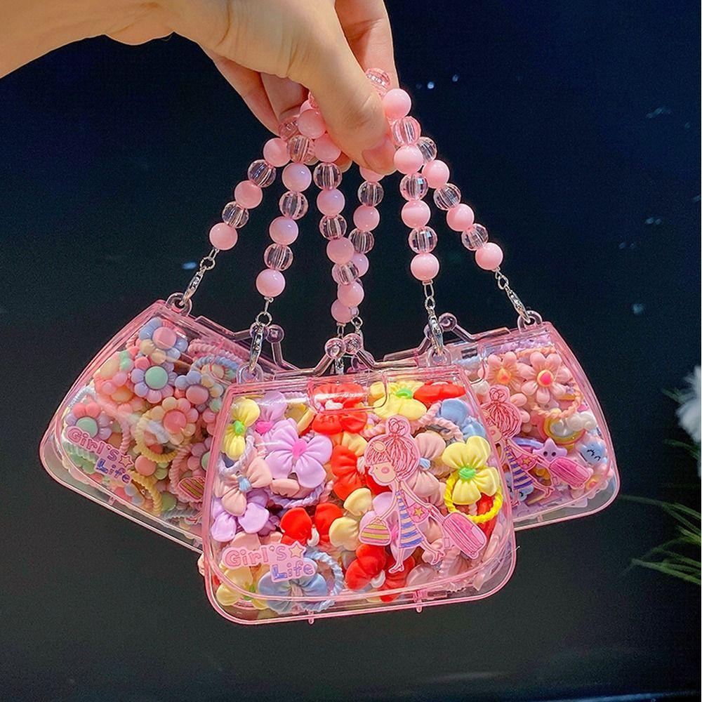 Sweet Hair Ropes Cute Cartoon Headbands Fashion Bow Hair Ties  for Kids