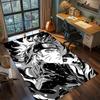 Sasuke Uchiha Anime Rug Carpet Non Slip Washable Floor Mat Large Area Rugs for Home Decor