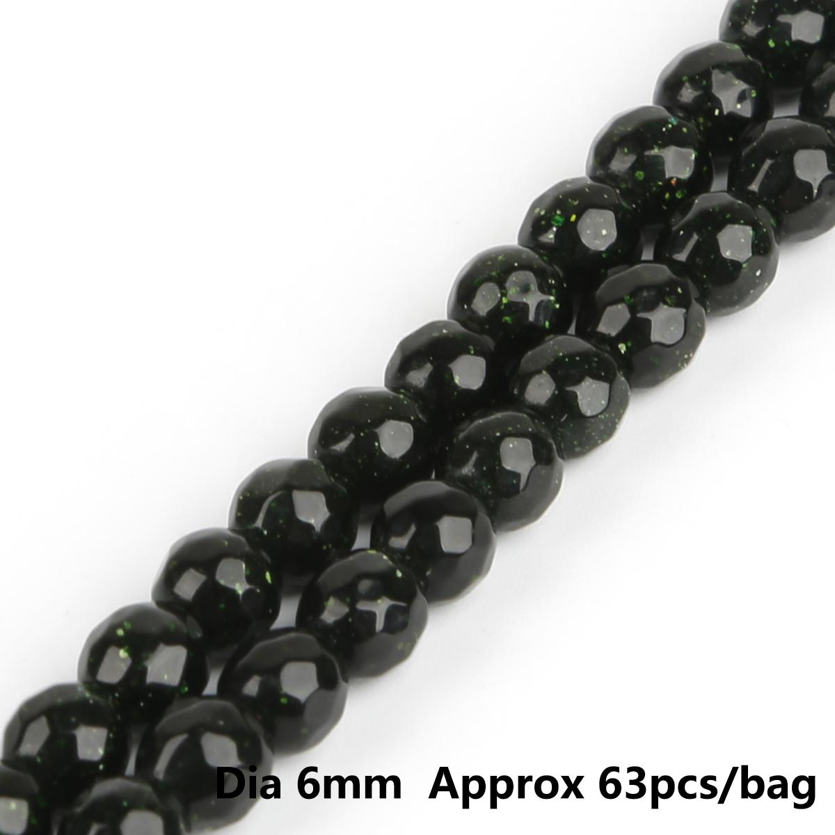 

Натуральный камень, темно-зеленый песчаник, граненые круглые свободные бусины, прядь 15 дюймов, 4, 6, 8, 10, 12 мм, размер на выбор для изготовления аксессуаров для ювелирных изделий 6mm 63pcs