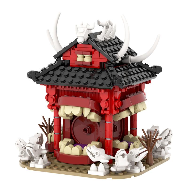 JJK Bricks Anime Figure Sukuna Yuji Itadori Rika Yuta Shrine MOC Compatible Building Blocks Toys For Children Adult Friends Gift