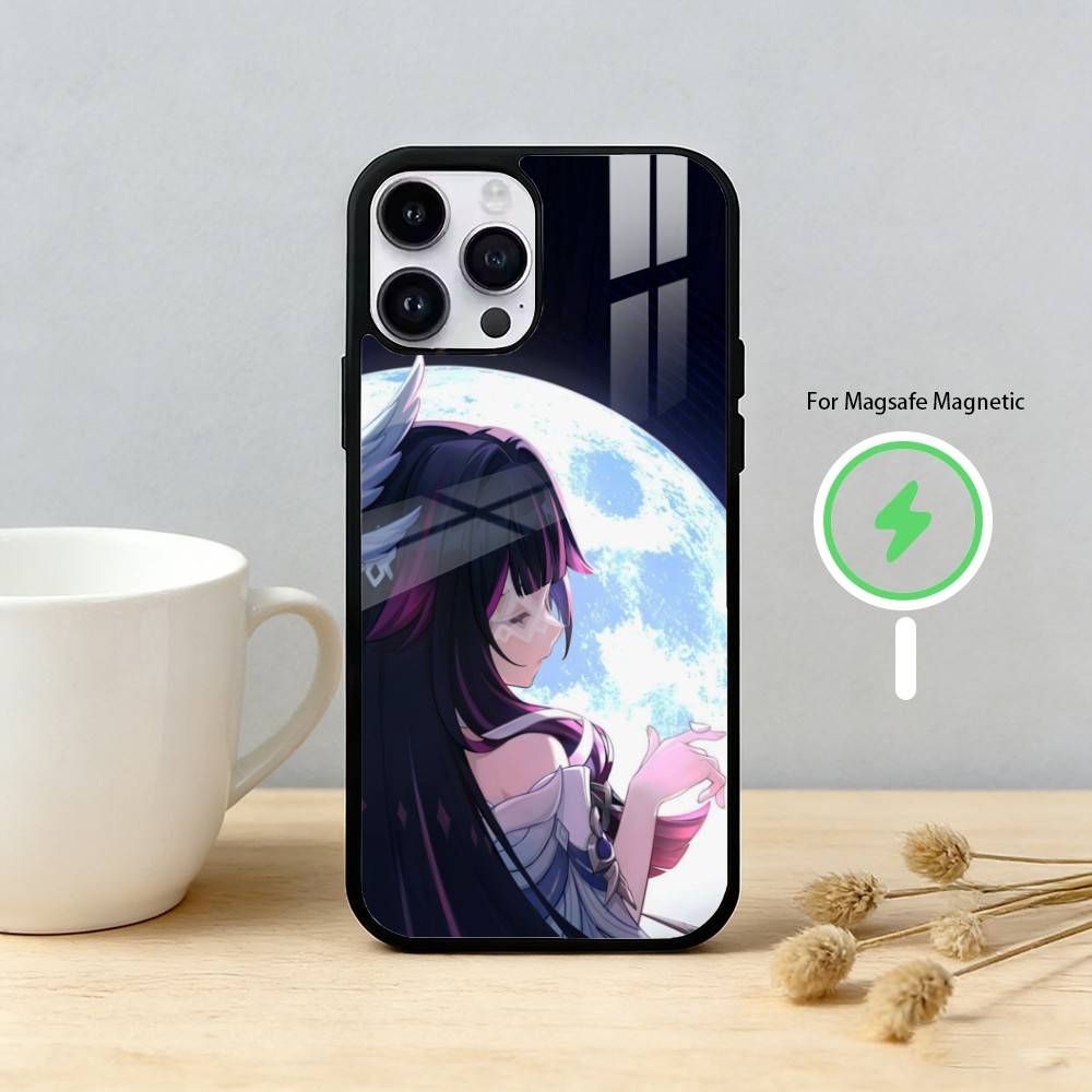 censhin impact columbina Phone Case For iPhone 17,16,15,14,13,12,Plus,Pro,Max For Magnetic Wireless Charge