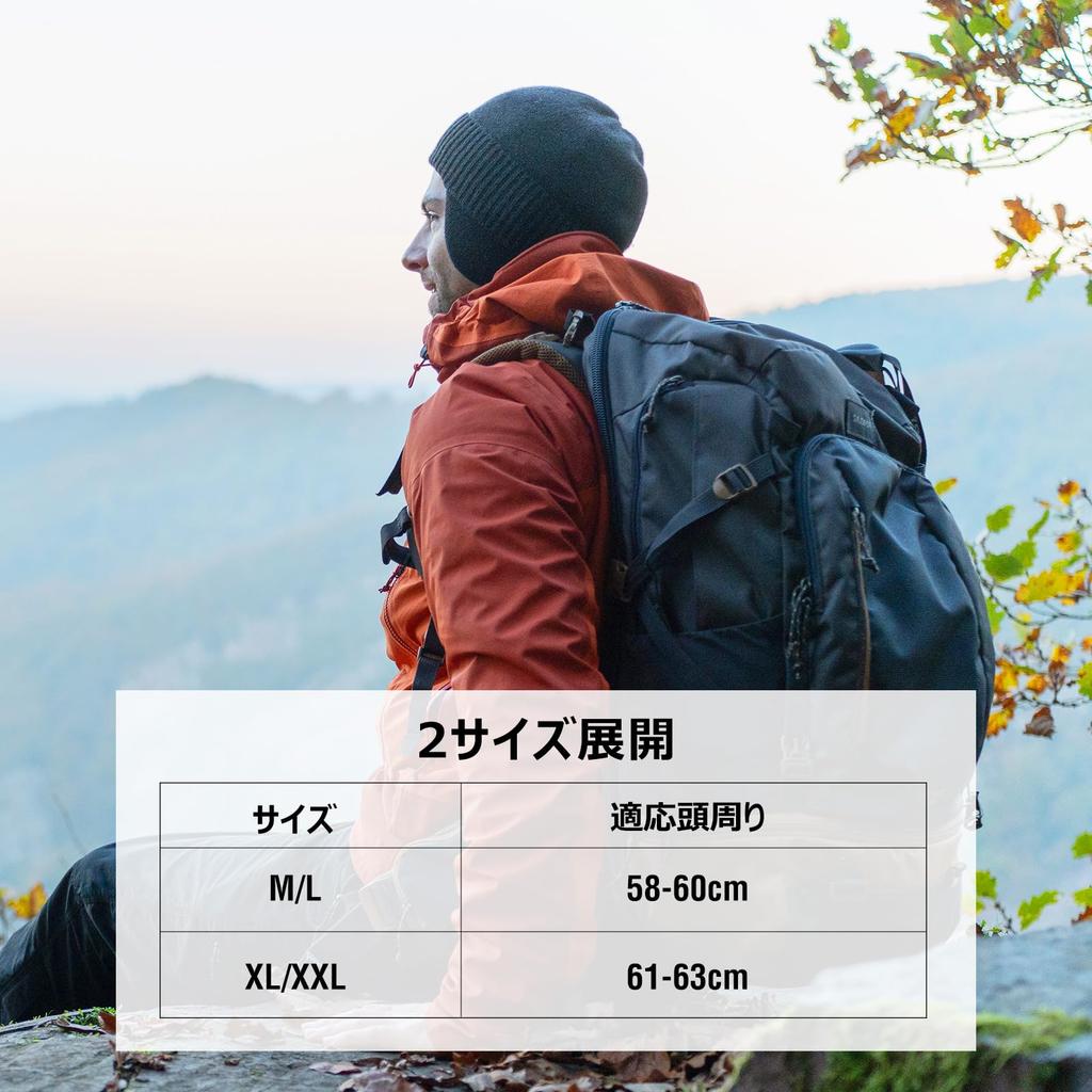 Knit Cap with Ear Flaps for Winter and Winter Thick Merino Slimming Perfect for Outdoor and Walking Dark TOP-EX Men's Warmth, Wool, Stylish, Face,