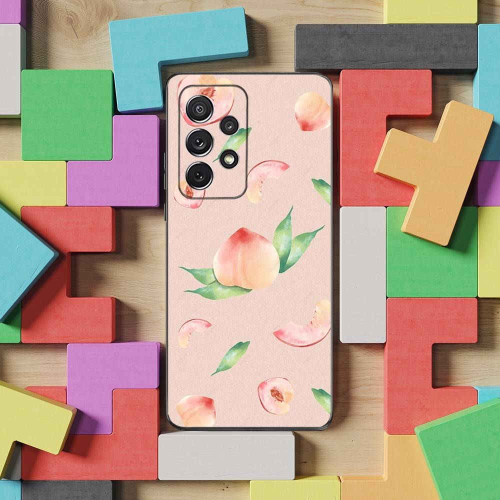 

Fruit Peach Srawberry Case For Samsung S22,S25,Ultra,S24,S23,FE,S20,S10,Plus,S21,S9,Lite,Soft Silicone Black SamsungS22ULTRA5G