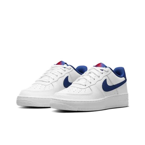 Nike Air Force 1 GS White Deep Royal Blue CT3839-101
