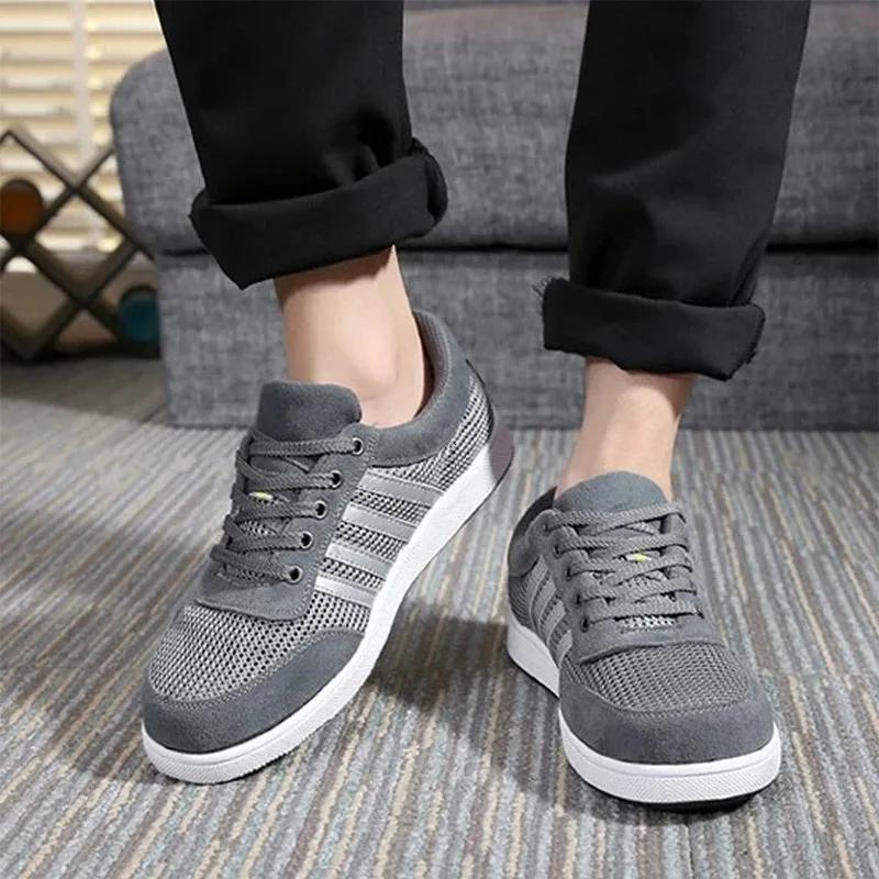 Scarpe da Lavoro di Sicurezza in Pelle Nera Uomo Stivali con Puntale in Acciaio Protezione Antiperforazione Sneakers Calzature Maschili Indistruttibili