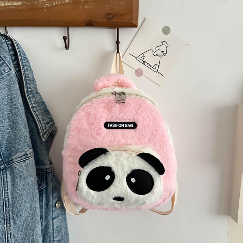 

Plush Cartoon Backpack for Kids - Cute Autumn/Winter School Bag for Boys & Girls