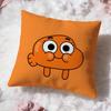 The Amazing World of Gumball Cushion Cover Premium Comfort Reversible Pillow Cove -Two in One Design for Any Room & Car Interior