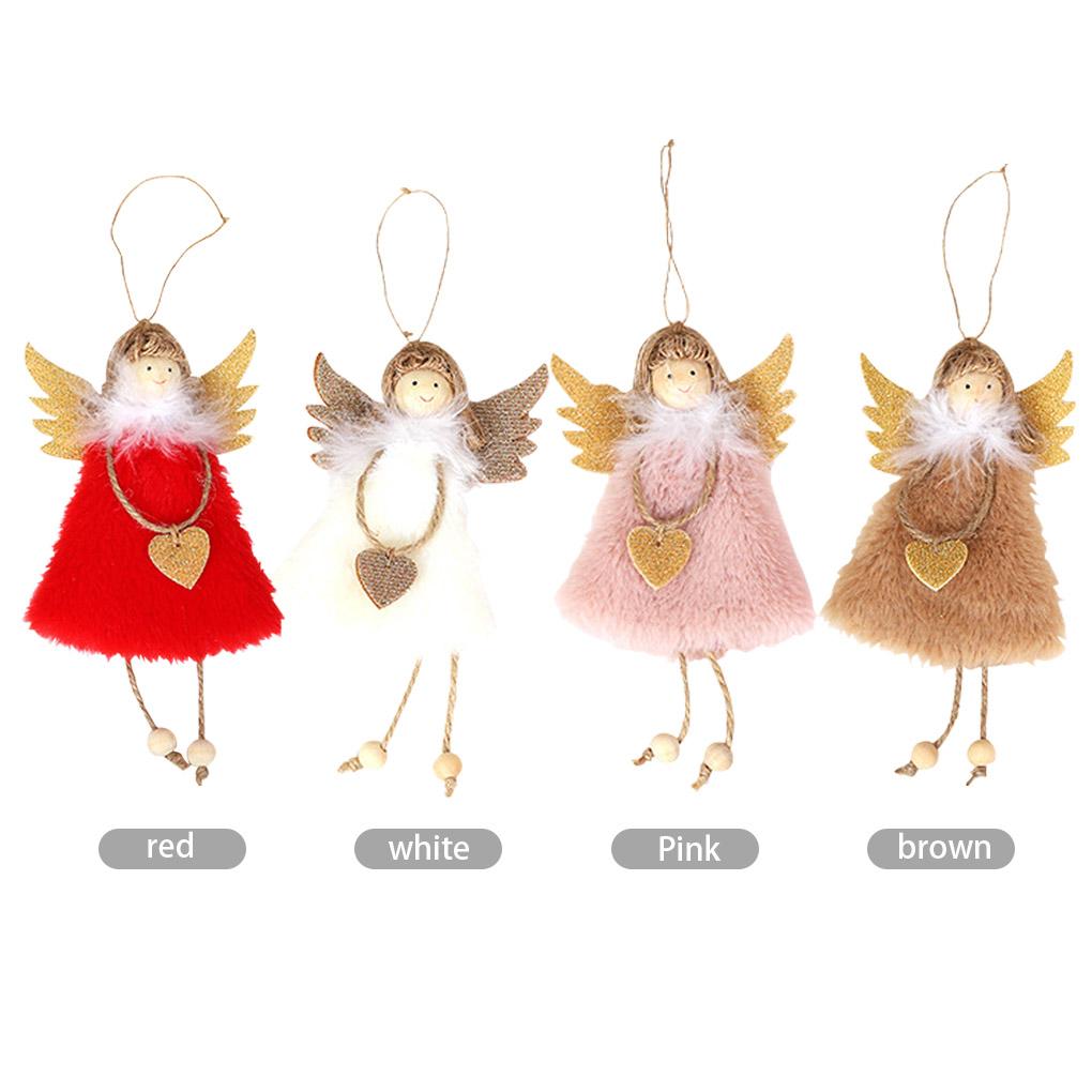 Christmas Decoration Hanging Doll Pendant Artificial Hair Christmas Tree Ornament