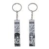 Creative English Slogan Acrylic Keychain - European & American Style
