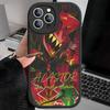 Anime Hotel Hazbin Alastor Phone Case For IPhone 16 15 14 13 12 11 Pro Max Plus Shockproof Leather Cover