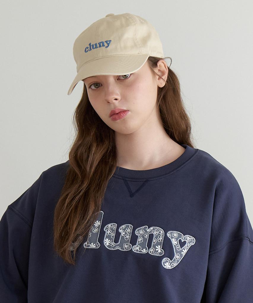 CLUNY Cluny Logo Ball Cap - Beige