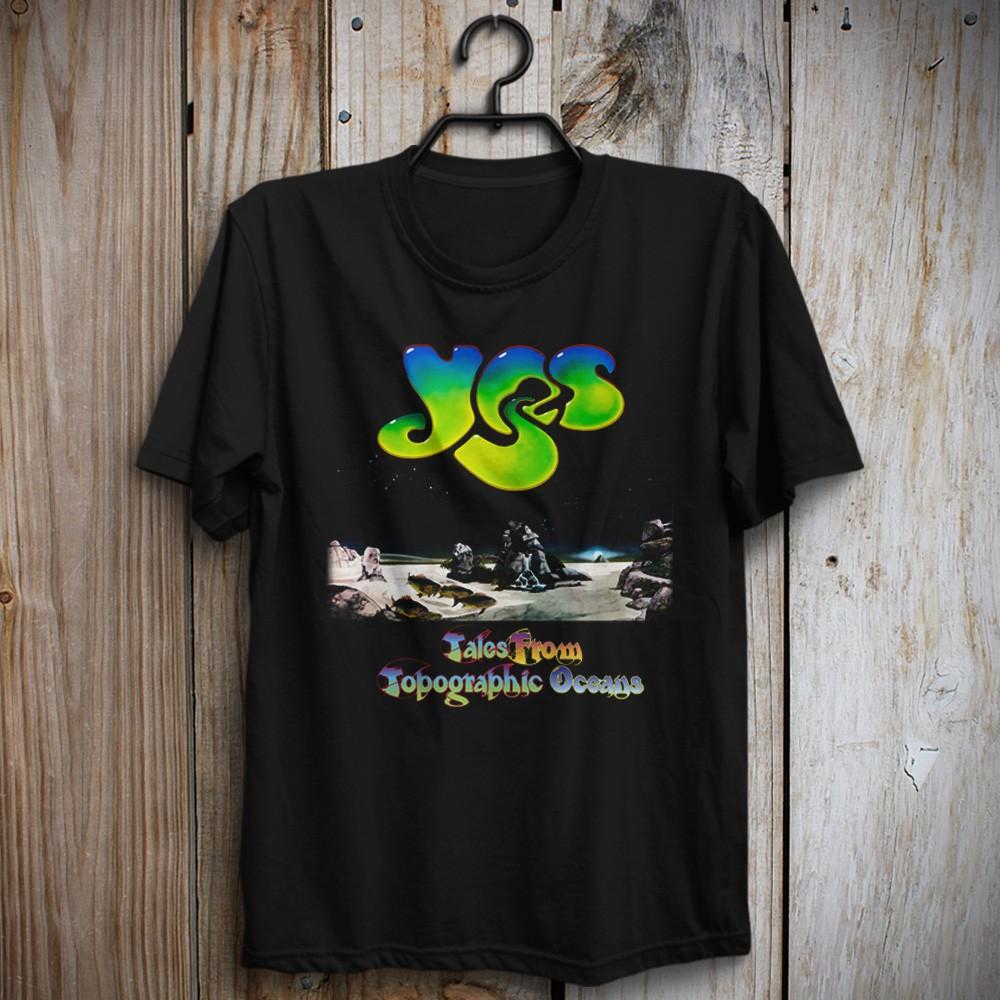 Sì - Tales From Topographic Oceans Maglietta Jon Anderson, Steve Howe, Chris Squire