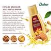 Dabur Almond Hair Oil 200ml With Vitamin E & Soya Protein For Strong, Smooth, Non-Sticky Nourished Hair Care