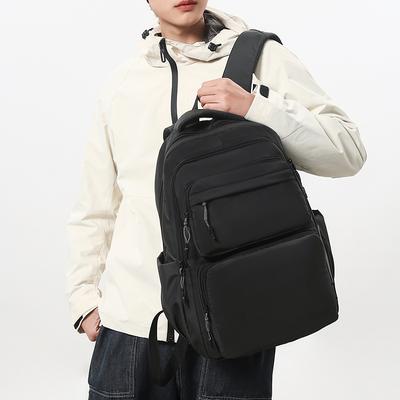 Men's Large Capacity Computer Backpack Junior Senior High School Student Schoolbag Lightweight Backpack