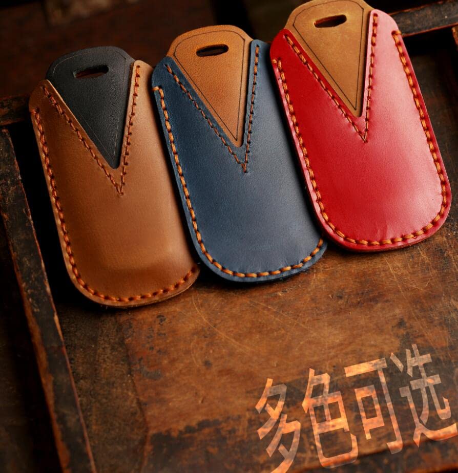 [Kinotaka] Pouzdro na chytrý klíč MAZDA pro vozy Mazda, Pravá kůže, CX3, CX7, CX8, CX9,