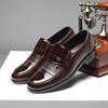 Erkekler için Oxford Ayakkabılar Resmi Ayakkabılar Resmi Ayakkabılar Moda Yuvarlak Burun İş Düğün Elbisesi Erkek Tasarımcı Loafer'lar