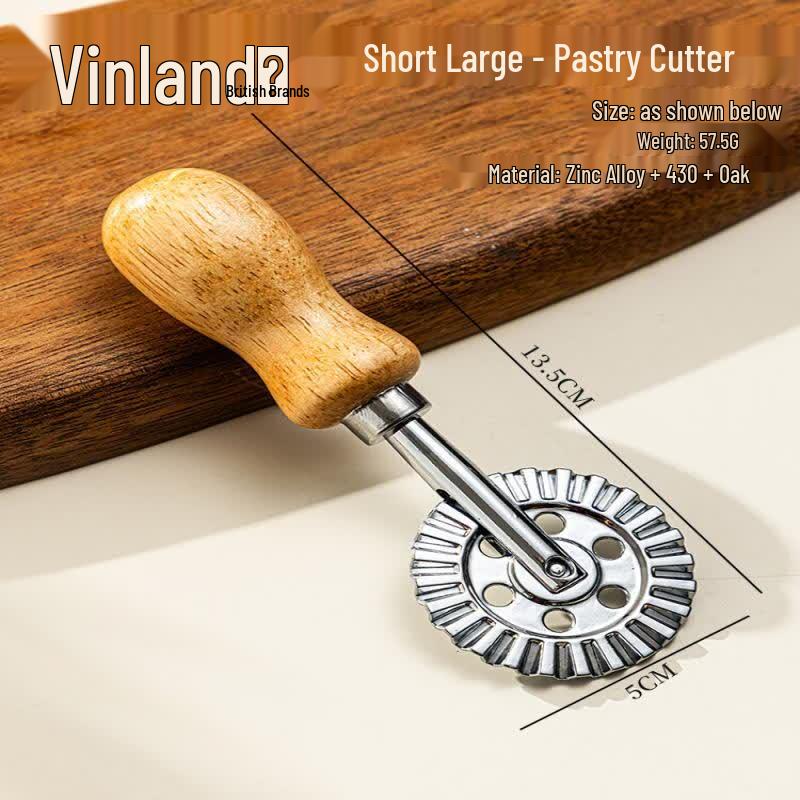 Stainless Steel Lace Edge Rolling Cutter