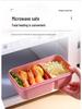 Microwavable Portable Bento Lunch Box - Student & Office Use