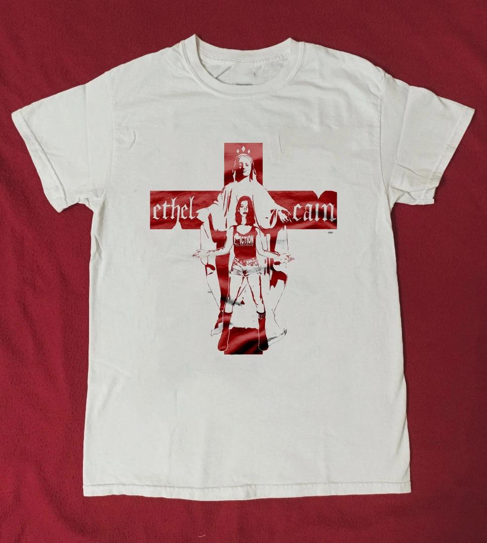 

Ethel Cain Unisex White Short Sleeve T Shirt Full Size S-5XL AE225 S