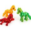 3D Printed Horse Ornament Articulated Horse Winged Unicorn Toy Flexible Animal Fidget Toy with Movable Joints for Home Office Stress Relief Desktop