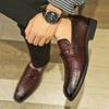 Fashion Genuine leather men's loafers retro Versatile design styles Formal Party Daily Business Office Outdoor quality gentleman's shoes