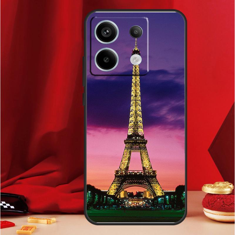 France Paris Eiffel Tower Case For Xiaomi Redmi Note 11 12 13 Pro 8 9 10 Note 12S 11S 10S 9S Redmi 13C 10C 12C Cover