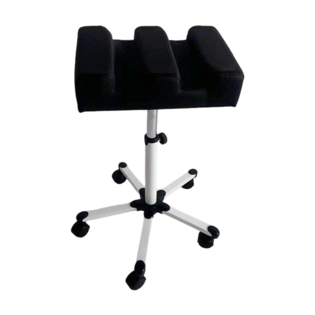 Poggiapiedi per Pedicure Sgabello per Piedi per Manicure Uso Commerciale Strumento Pratico Robusto Accessori per Salone Casa Altezza Regolabile Versatile