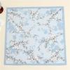 1PC Cotton Women Handkerchief Hanky Kerchiefs Square Printing Flowers Hankies