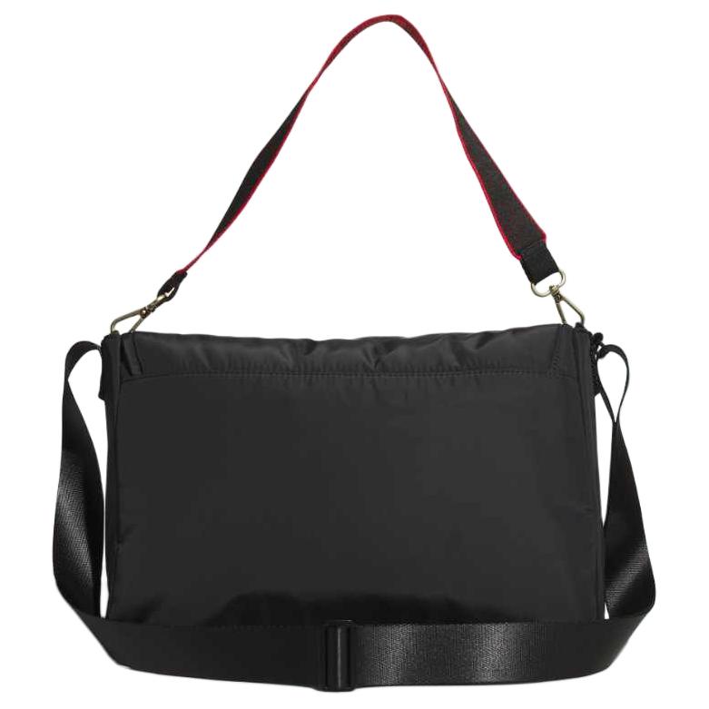 New Adidas Originals Recycled Polyester Messenger Bag Crossbody Bag Shoulder Bag Regular Unisex Black JL7592
