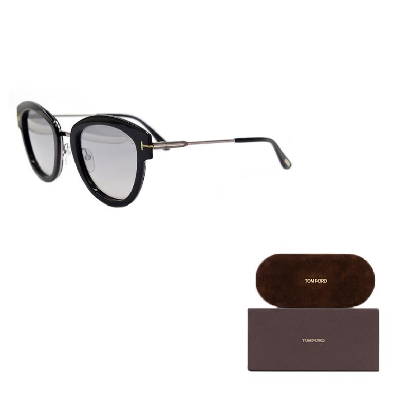 TF Elegante und Schöne Serie Minimalistisch Elegante Urlaubsreise Edition Schmetterlings-Sonnenbrille Damen-Sonnenbrille TF574-14C-52