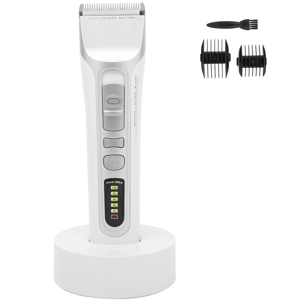 Men Electric Hair Clipper Limit Combs LCD Display Hair Trimmer Cutter