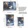 DIY Diamond Painting Canvas Night Swing Cute Character Design 5D Full Drill Art Creative Leisure Craft Home Decor Wall Gift