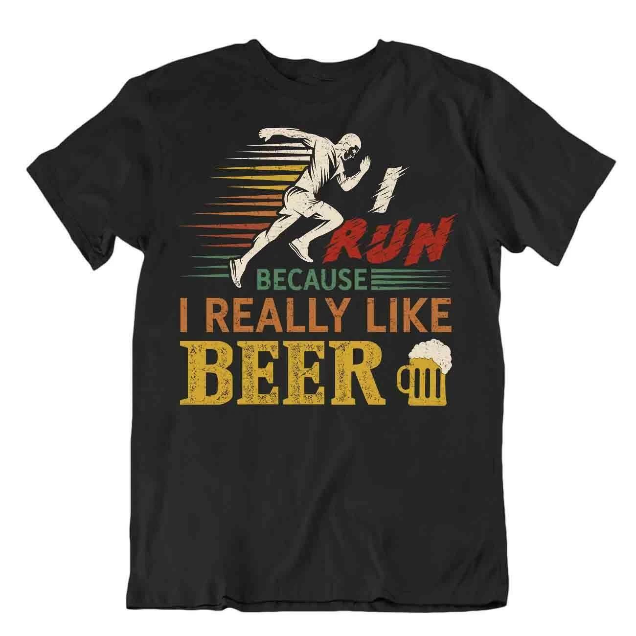 I Like Beer T-Shirt Beach Holiday Summer Aloha Tee Casual Men Shirt 3XL