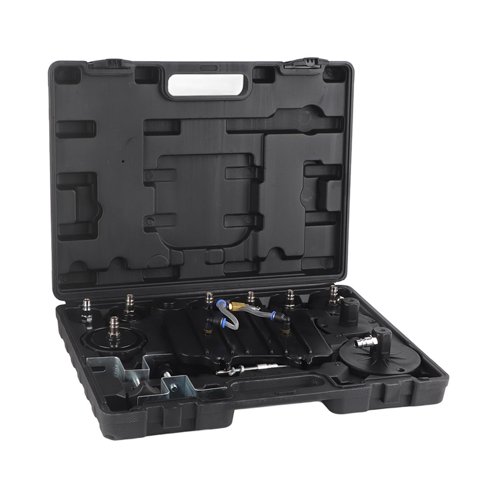 

Compressed Air Brake Bleeder Adapter, Steel Quick Connect, 13-Piece Set, Fits Most Vehicles