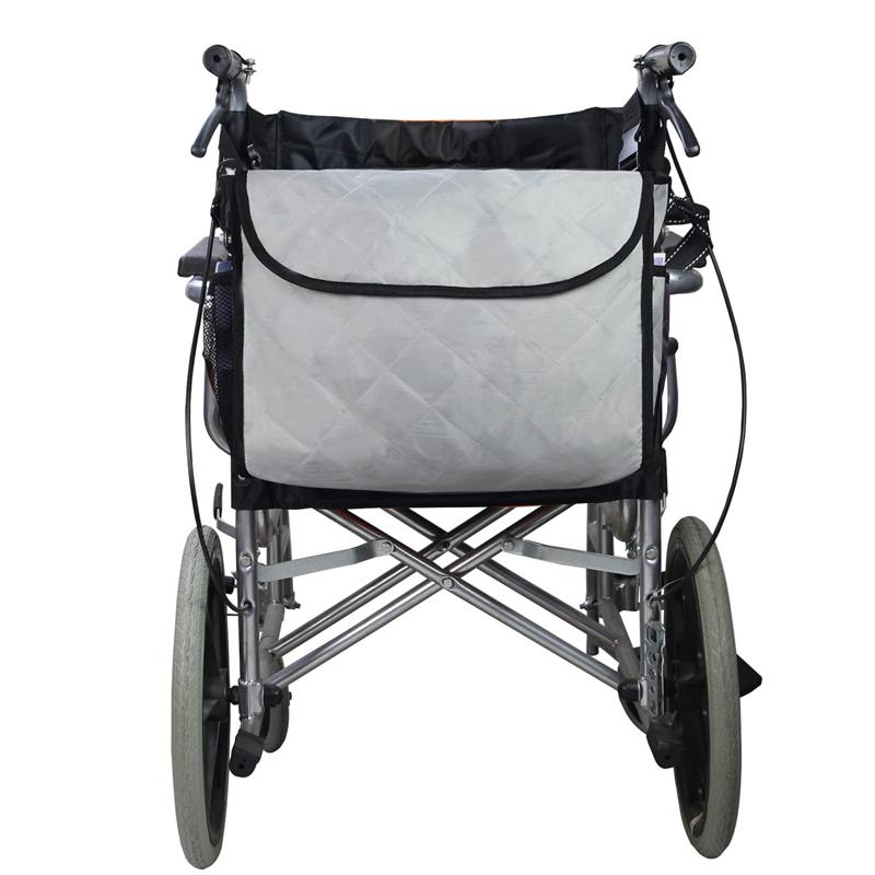 Multi-functional Wheelchair Bag Wheelchair Armrest Bag Disabled Wheelchair Rear Hanging Bag Outdoor Shoulder High-capacity