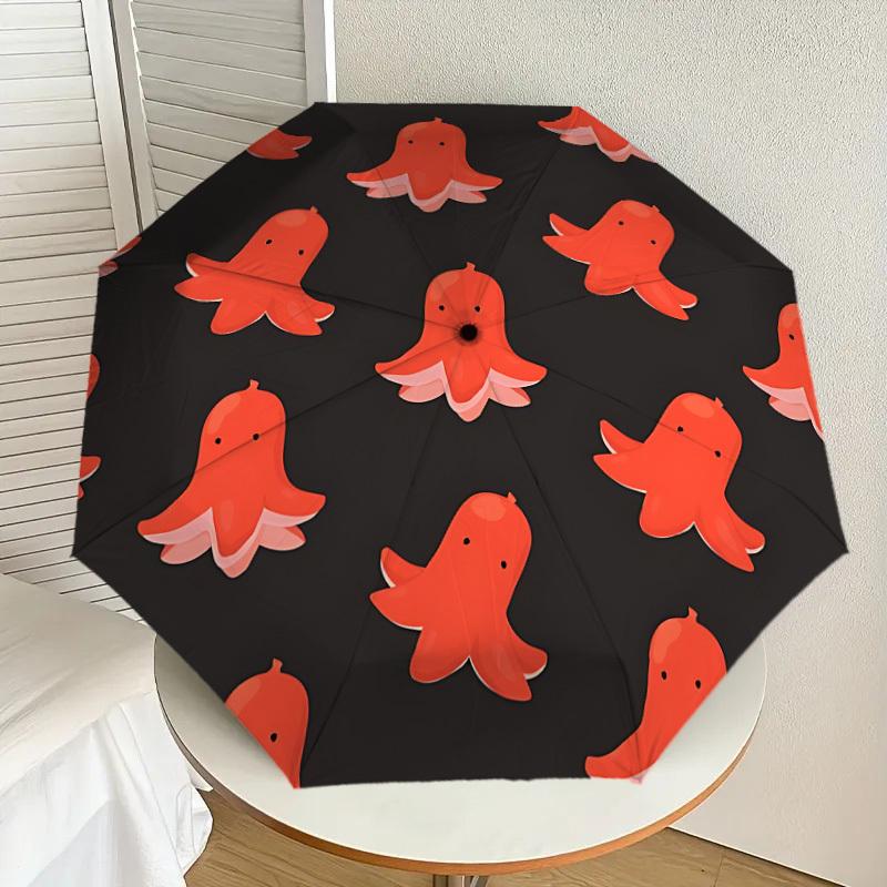 1pc Octopus Pattern Automatic Open/Close Umbrella, Formal Events - Ideal Gift for Family or Friends, Outdoor Accessory yy251211205